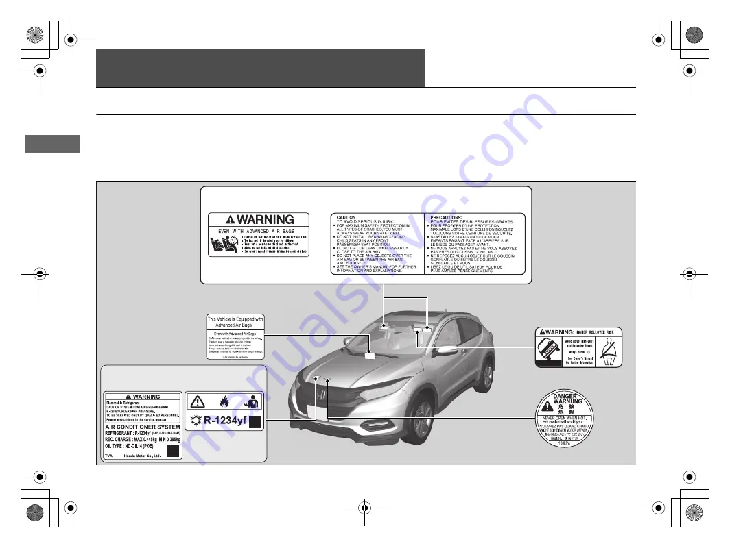 Honda HR-V 2021 Owner'S Manual Download Page 84