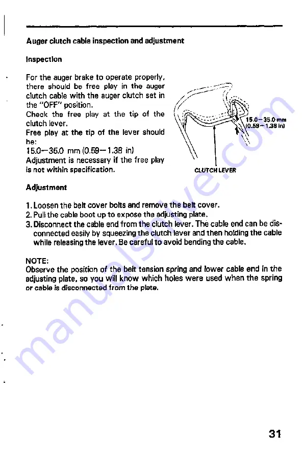 Honda HS621 Owner'S Manual Download Page 32