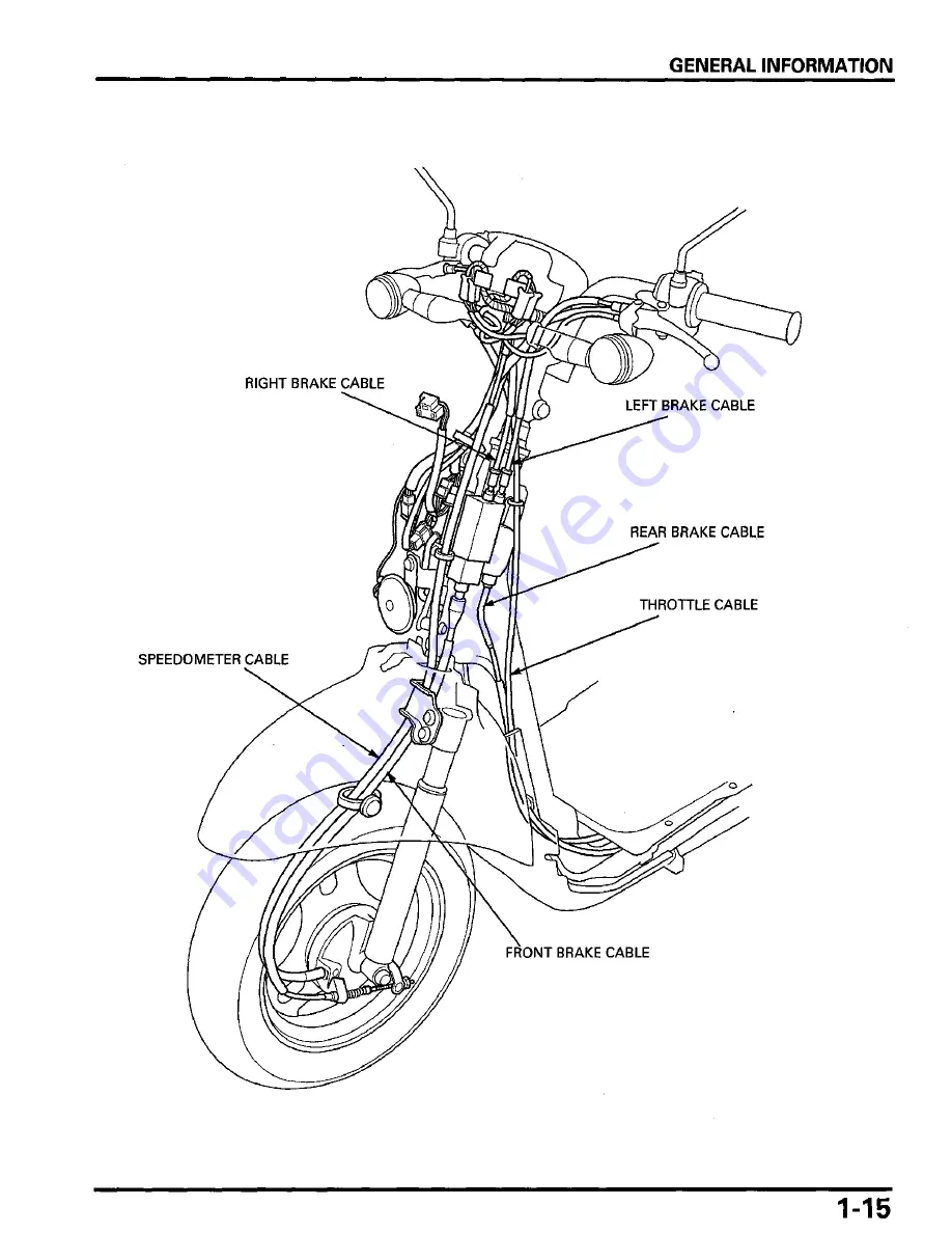 Honda Metropolitan CHF50 Скачать руководство пользователя страница 19