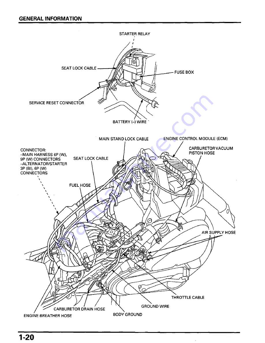 Honda Metropolitan CHF50 Скачать руководство пользователя страница 24