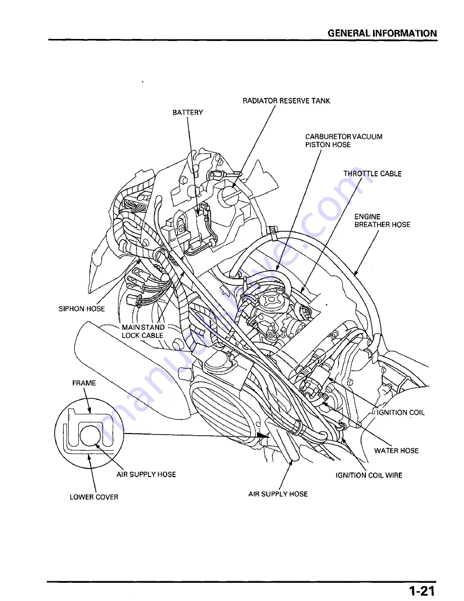 Honda Metropolitan CHF50 Скачать руководство пользователя страница 25