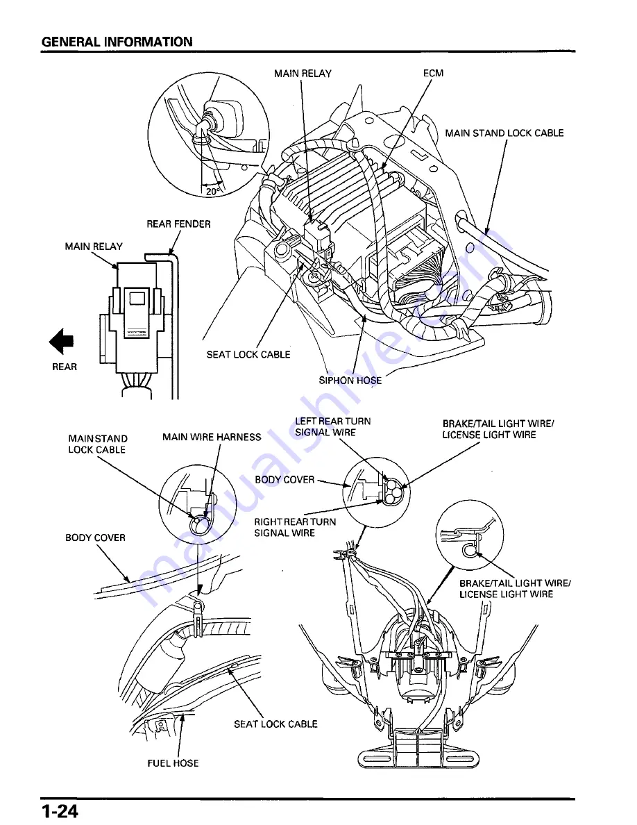 Honda Metropolitan CHF50 Service Manual Download Page 28