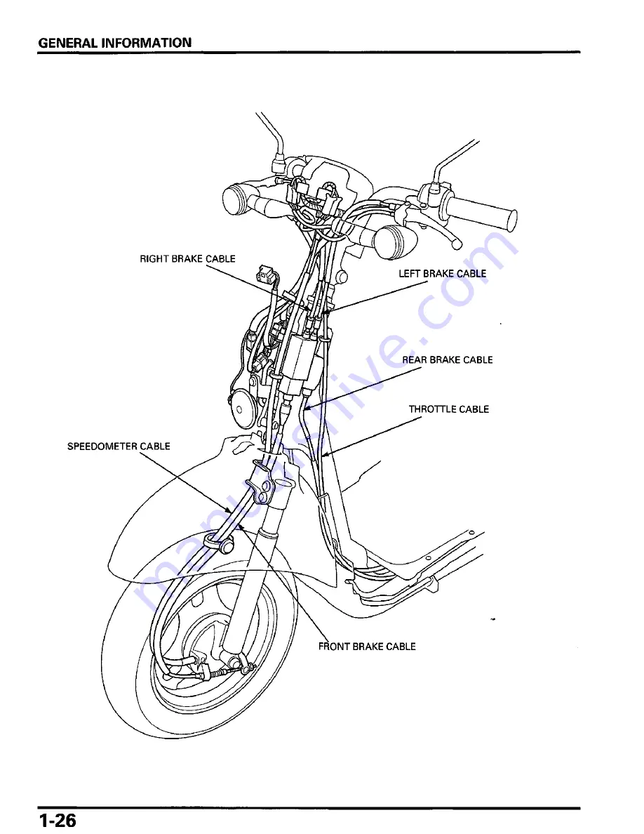 Honda Metropolitan CHF50 Скачать руководство пользователя страница 30