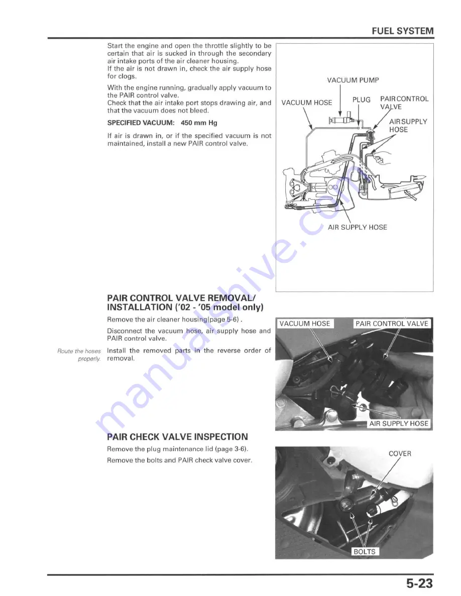 Honda Metropolitan CHF50 Скачать руководство пользователя страница 109