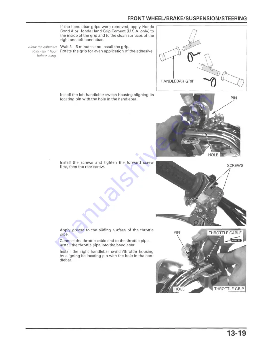 Honda Metropolitan CHF50 Скачать руководство пользователя страница 231