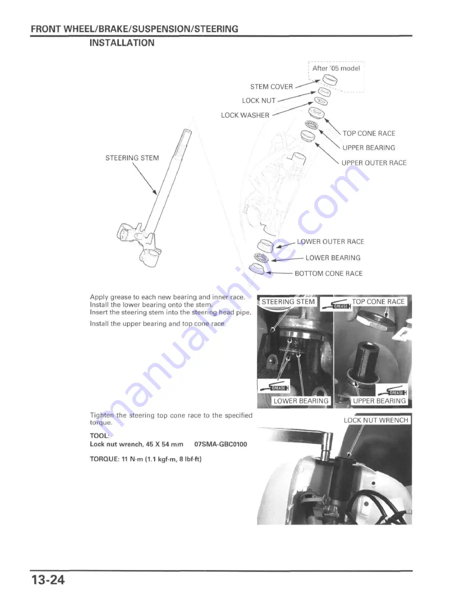 Honda Metropolitan CHF50 Скачать руководство пользователя страница 236