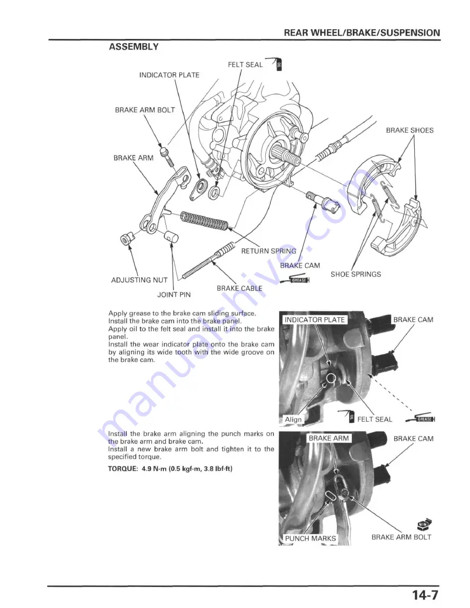 Honda Metropolitan CHF50 Скачать руководство пользователя страница 245