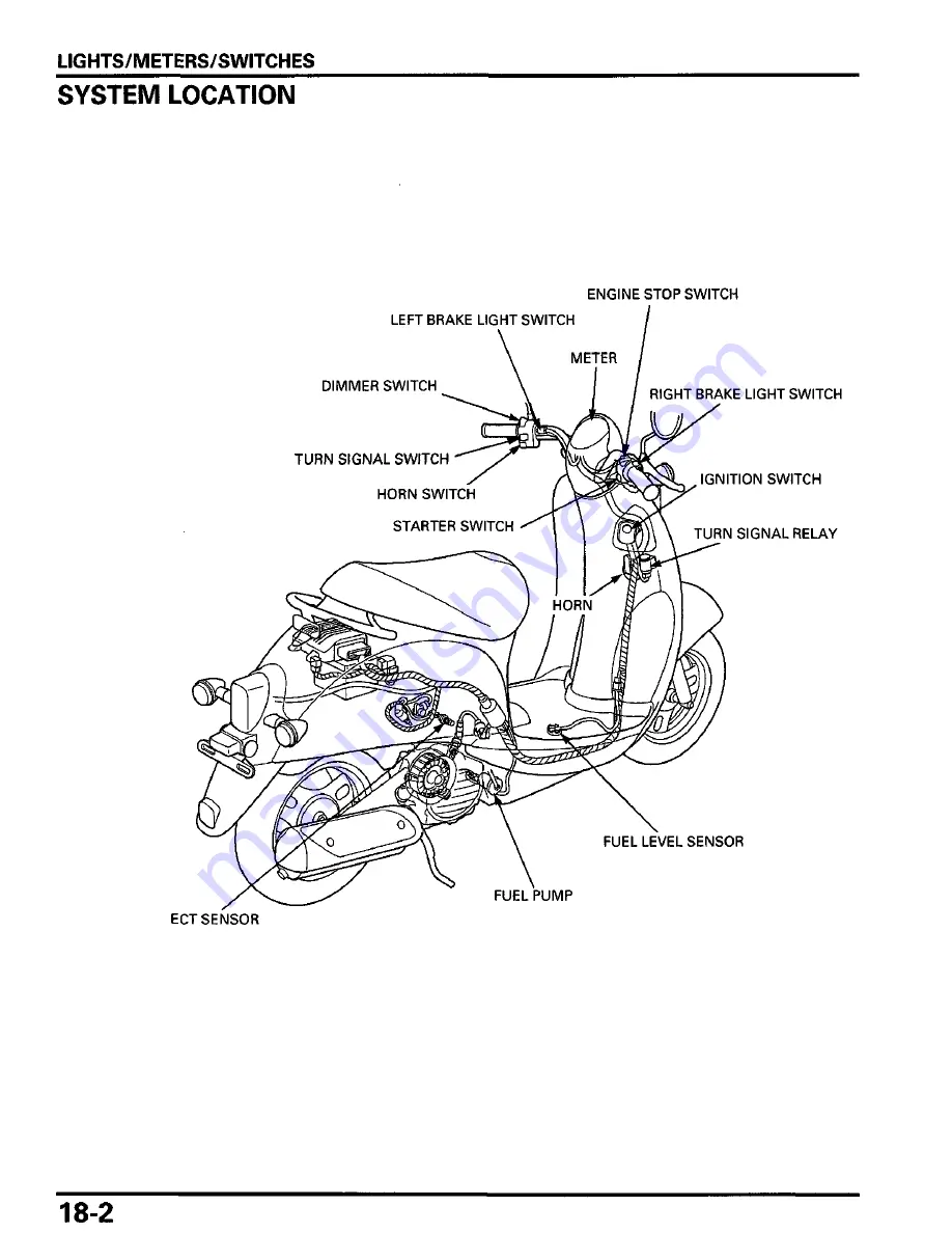 Honda Metropolitan CHF50 Скачать руководство пользователя страница 282