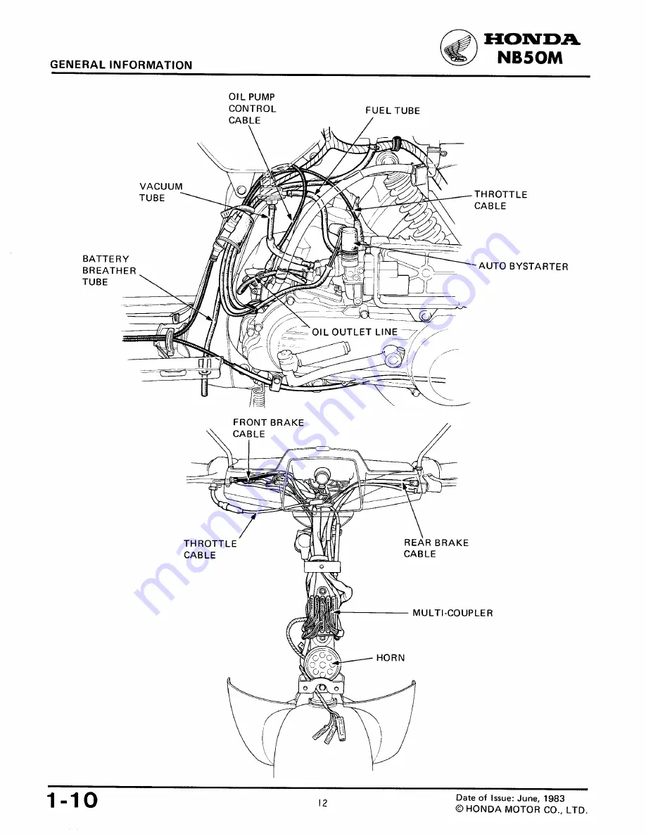 Honda NB50M Manual Download Page 11