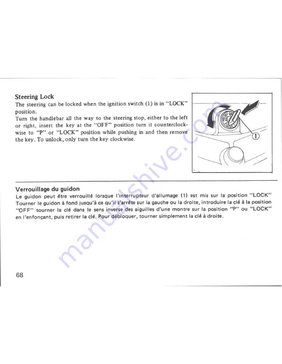 Honda NS400R Owner'S Manual Download Page 74