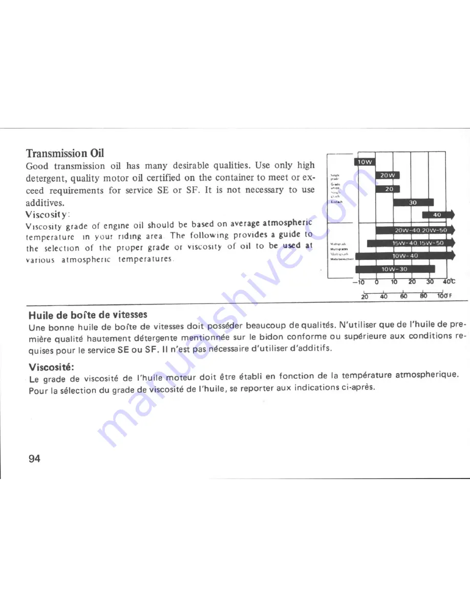 Honda NS400R Owner'S Manual Download Page 100