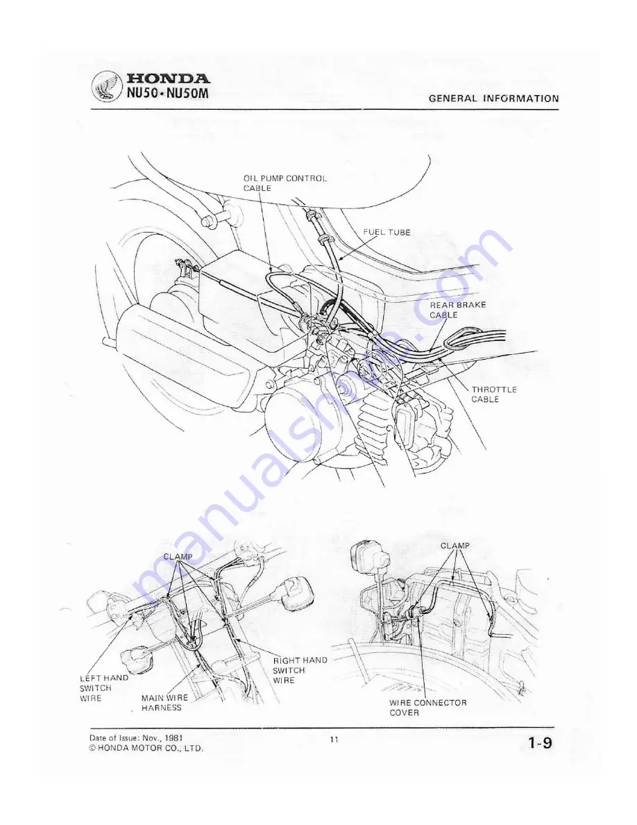 Honda NU50 Скачать руководство пользователя страница 12