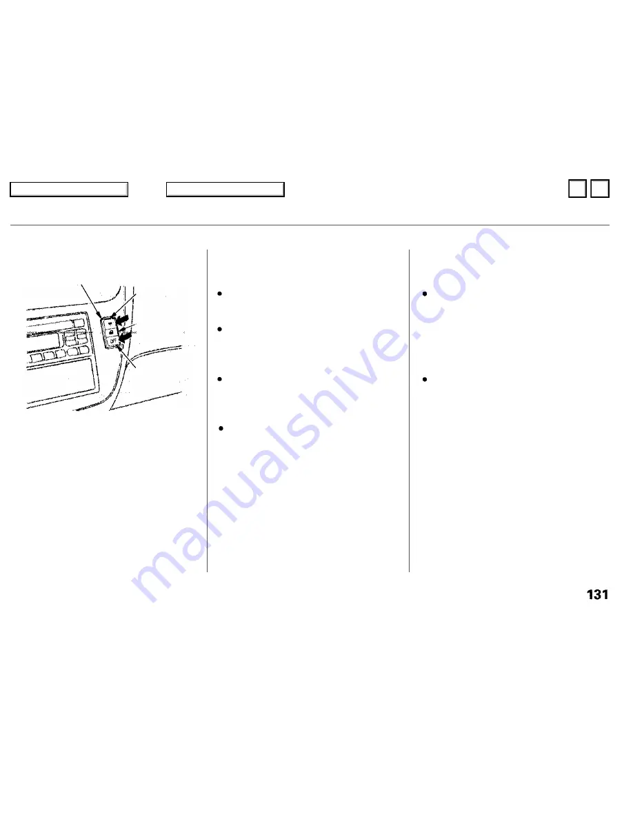 Honda Odyssey 2001 Reference Owner'S Manual Download Page 132