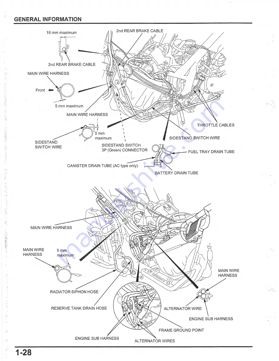 Honda PCX150 2013 Service Manual Download Page 34