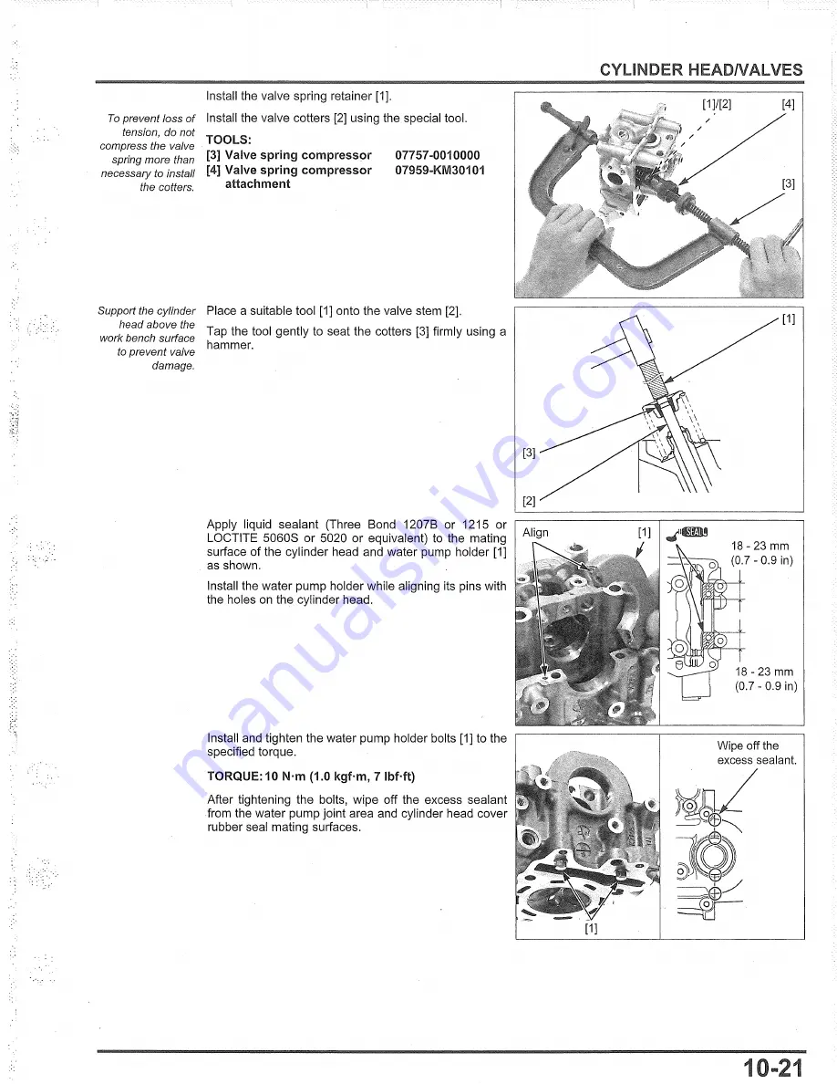 Honda PCX150 2013 Скачать руководство пользователя страница 245