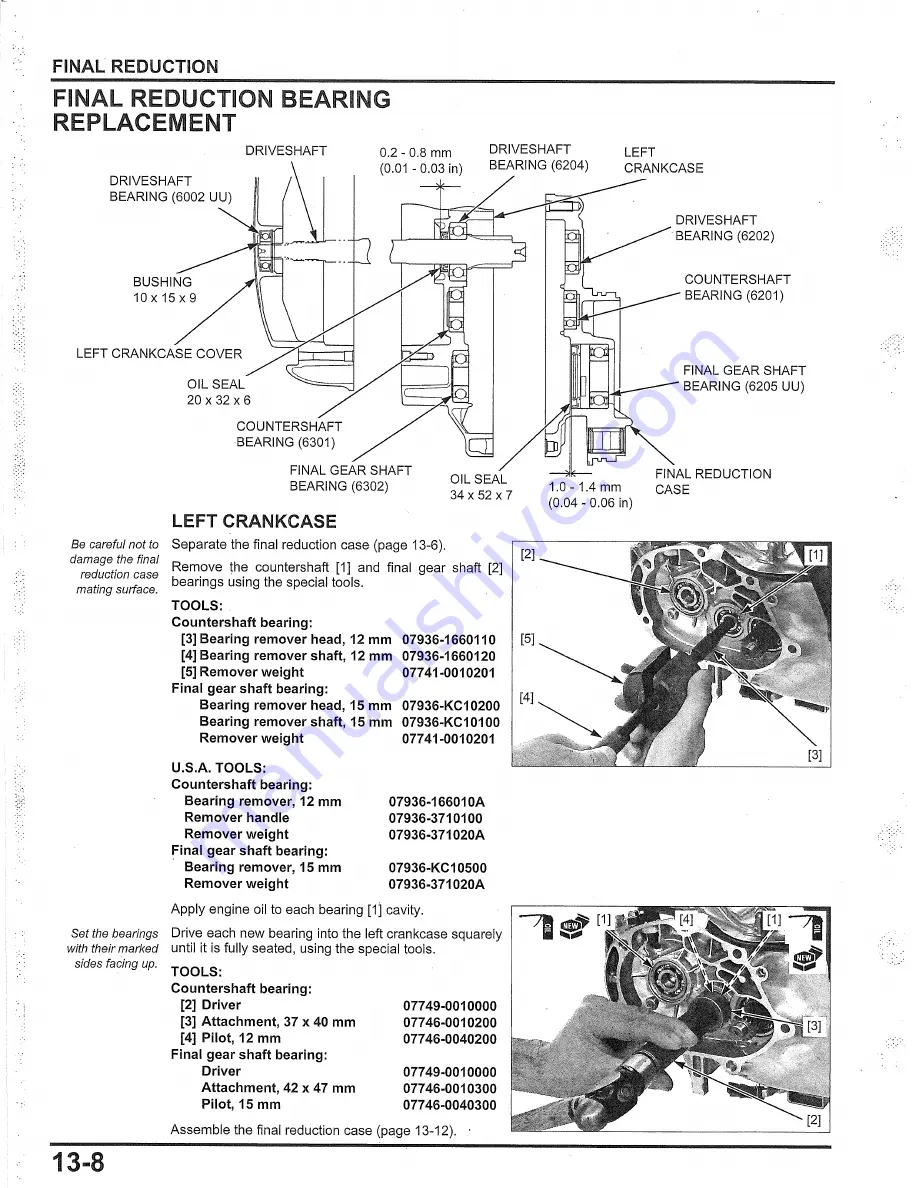 Honda PCX150 2013 Service Manual Download Page 286