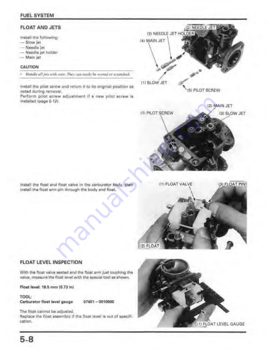 Honda REBEL 250 Скачать руководство пользователя страница 76