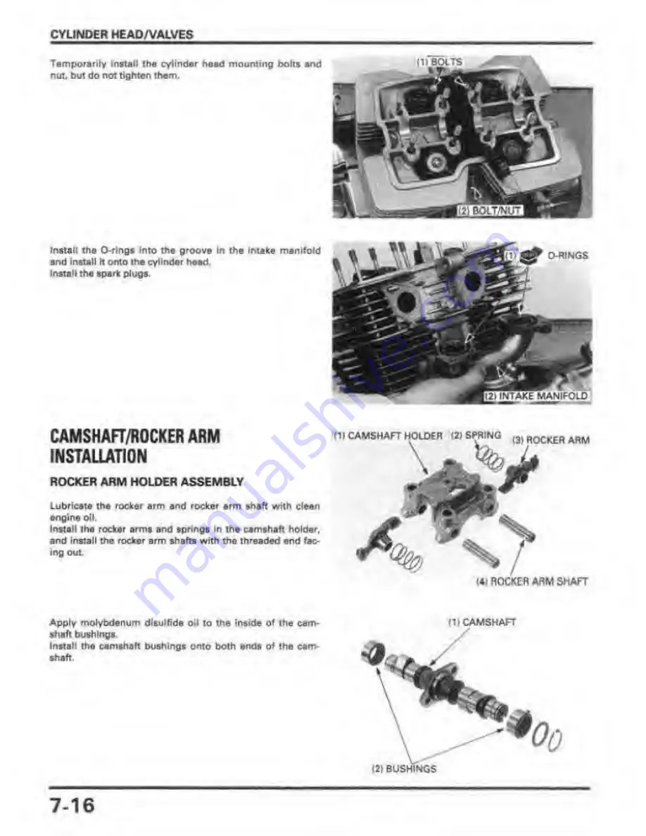 Honda REBEL 250 Service Manual Download Page 106