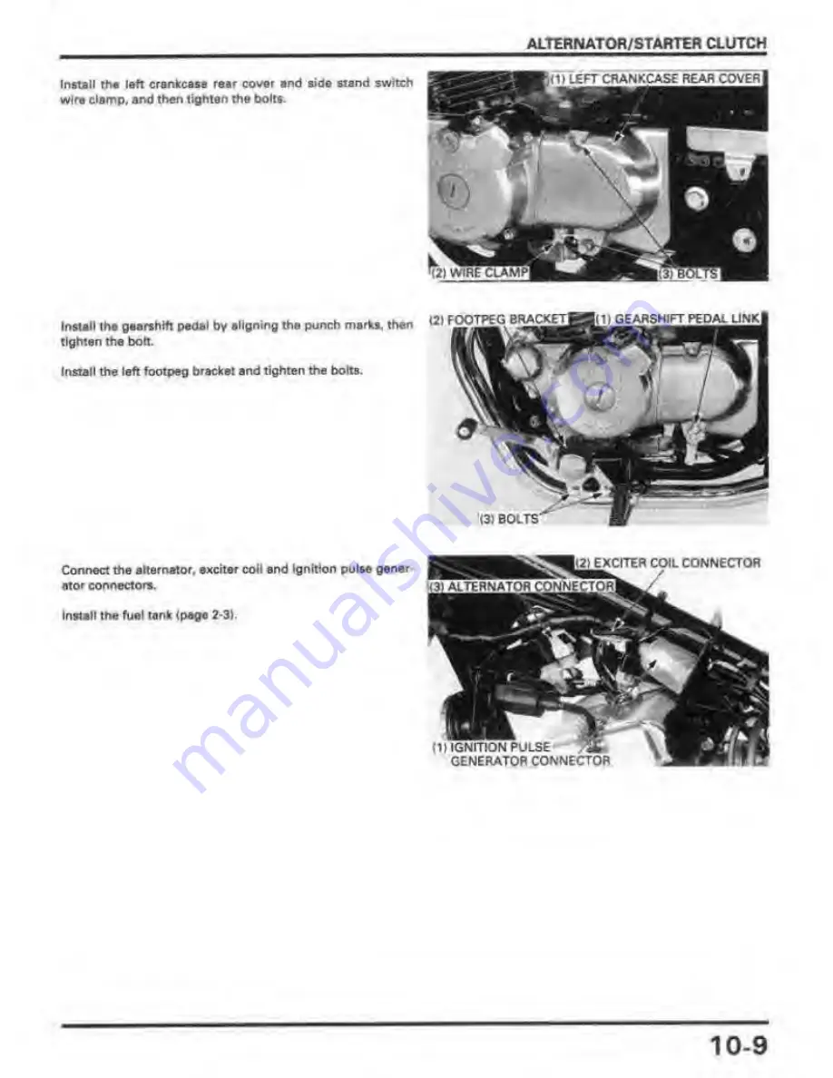 Honda REBEL 250 Service Manual Download Page 142