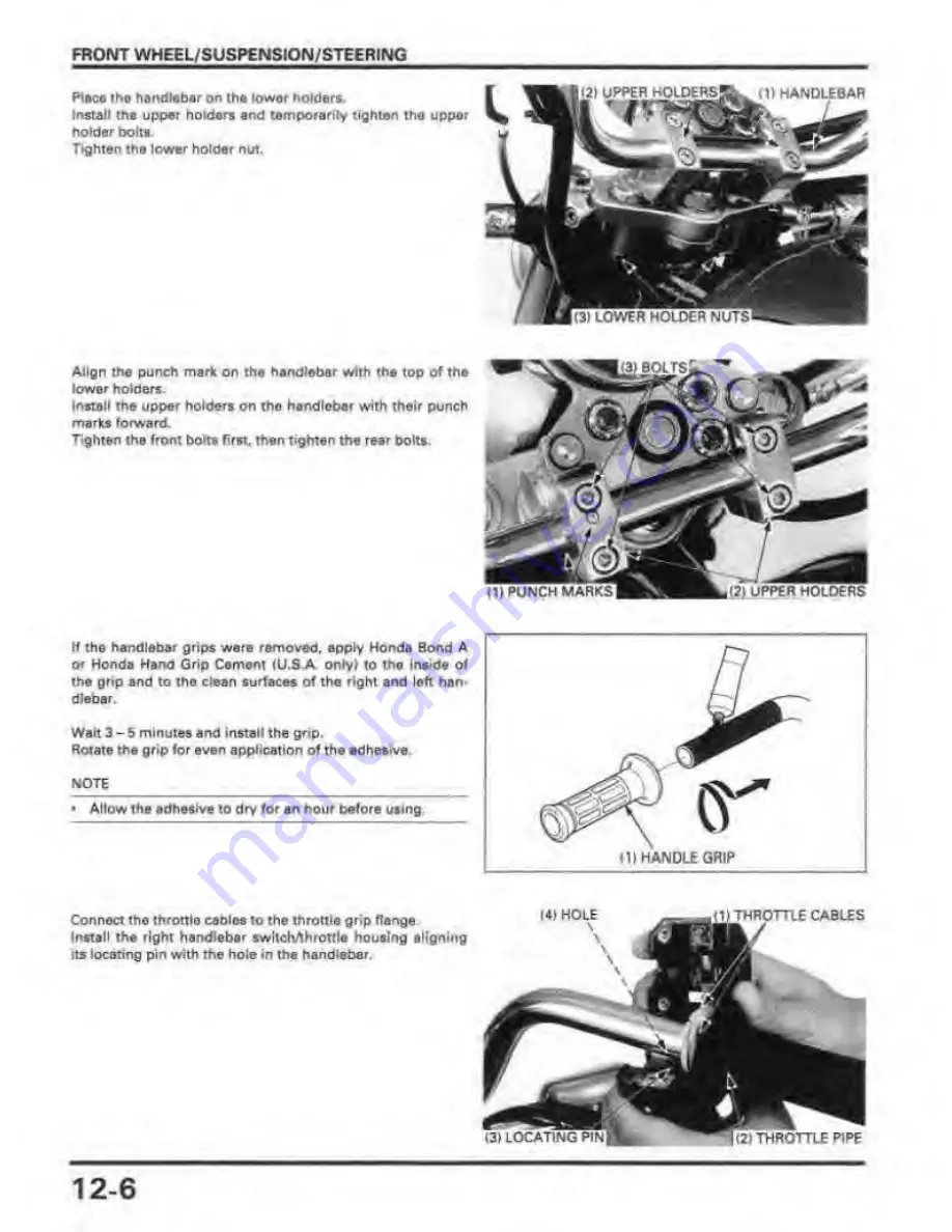 Honda REBEL 250 Скачать руководство пользователя страница 164