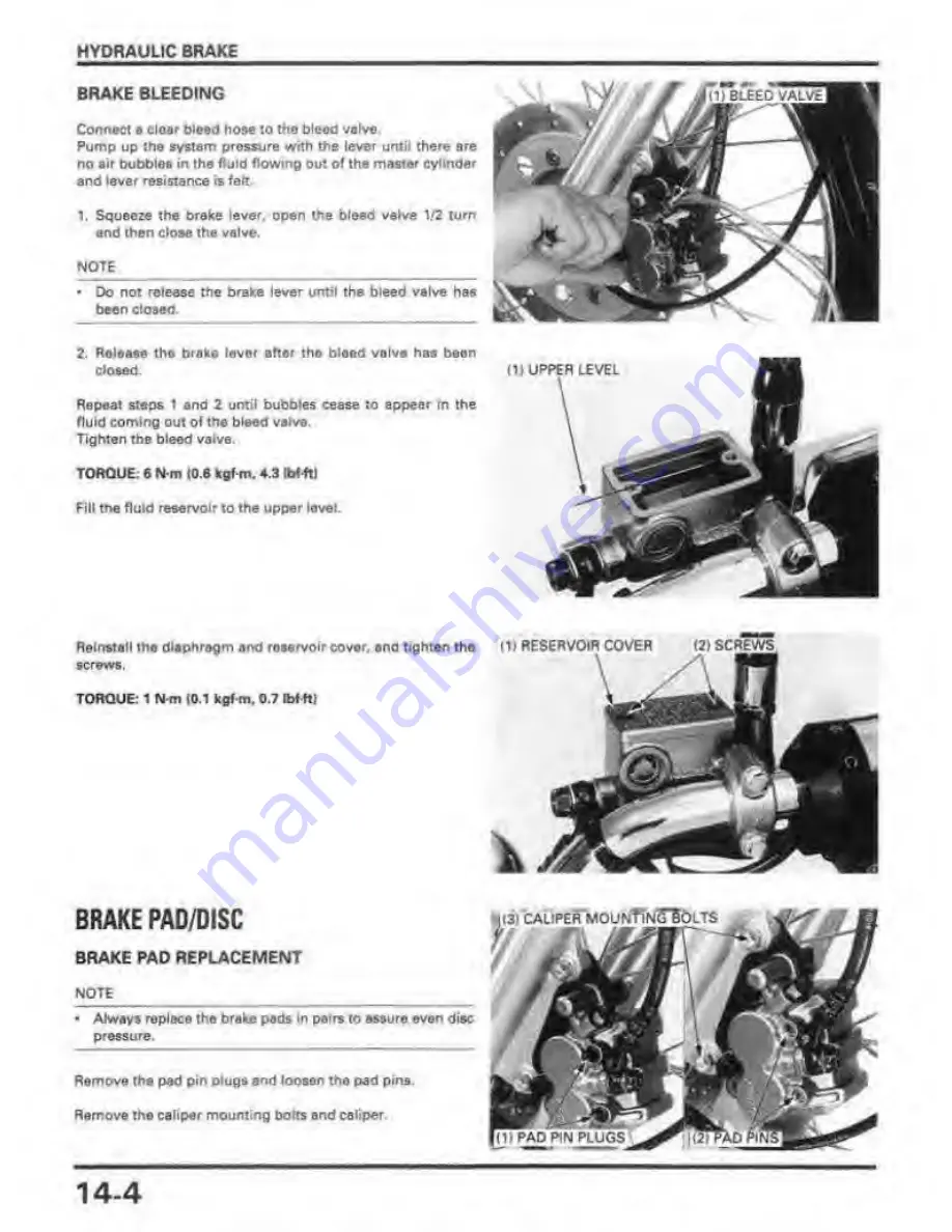 Honda REBEL 250 Service Manual Download Page 207