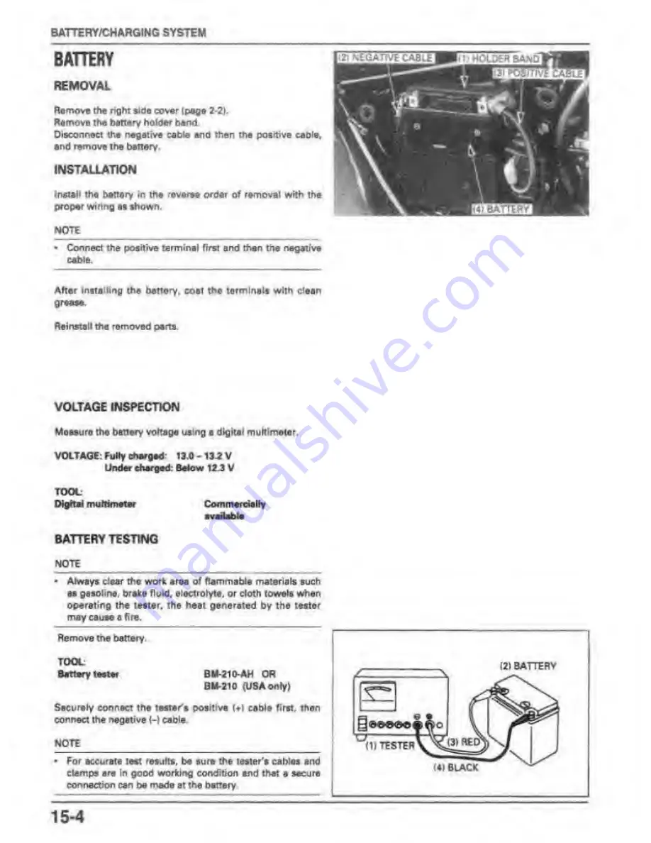 Honda REBEL 250 Service Manual Download Page 220