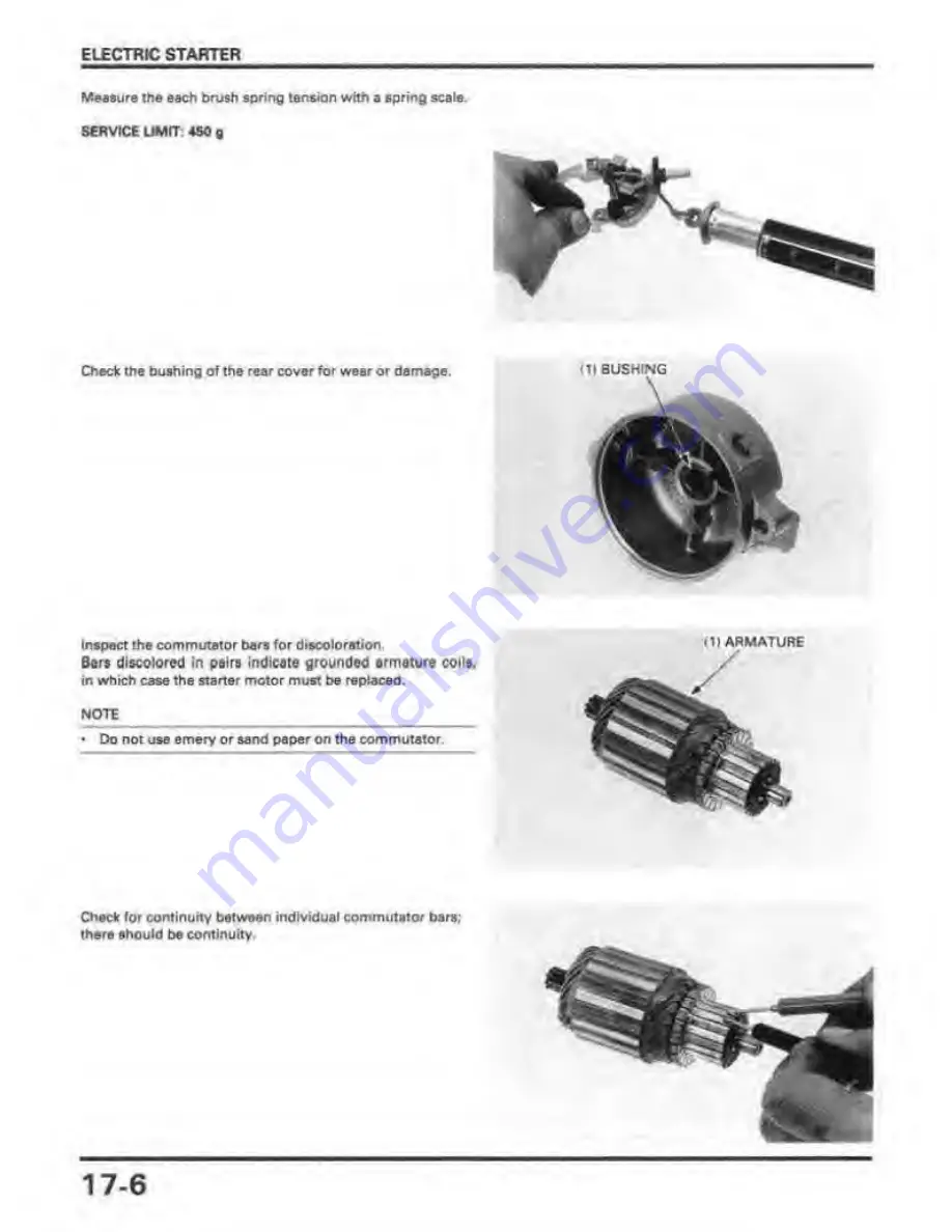 Honda REBEL 250 Service Manual Download Page 240