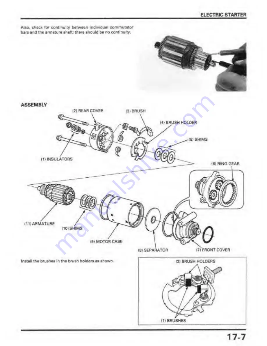 Honda REBEL 250 Service Manual Download Page 241