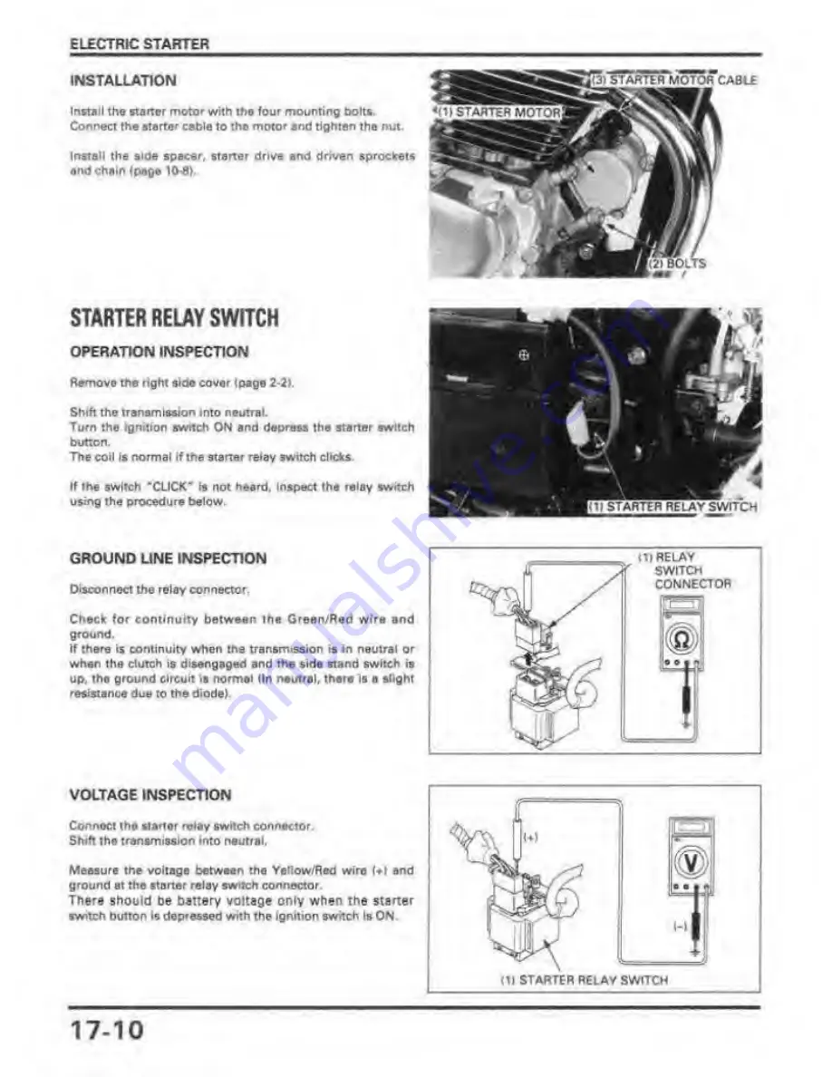 Honda REBEL 250 Service Manual Download Page 244