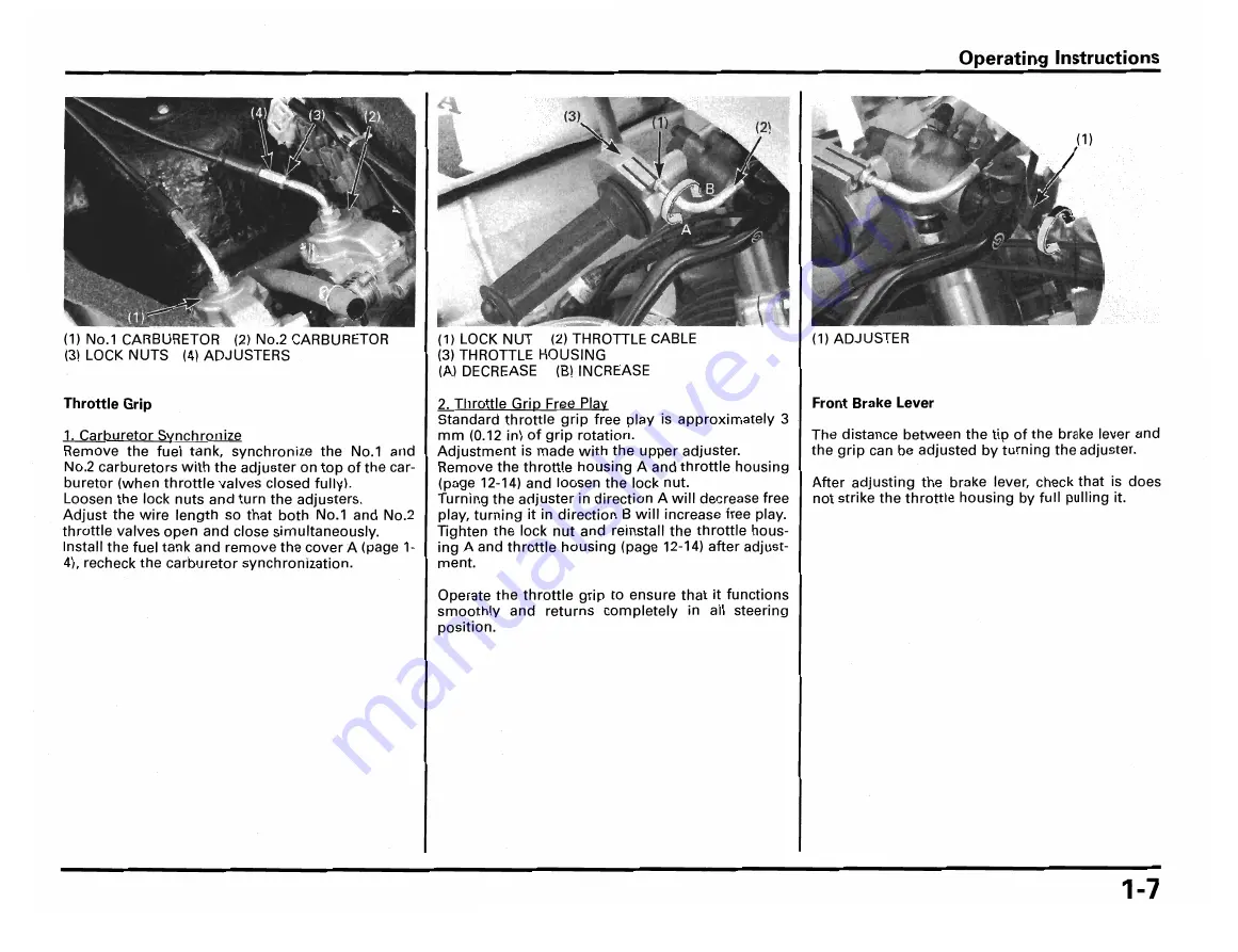 Honda RS250R 2002 Owner'S Manual & Parts List Download Page 13