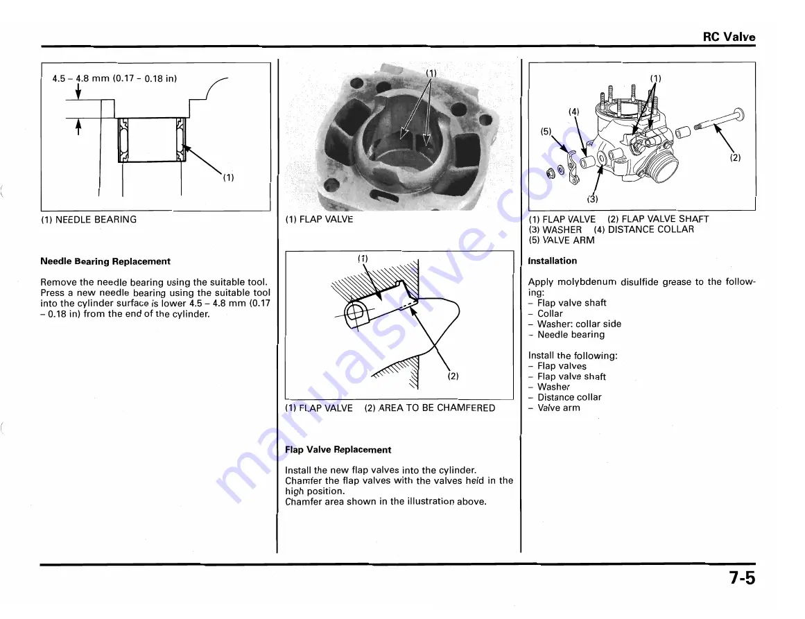 Honda RS250R 2002 Скачать руководство пользователя страница 79