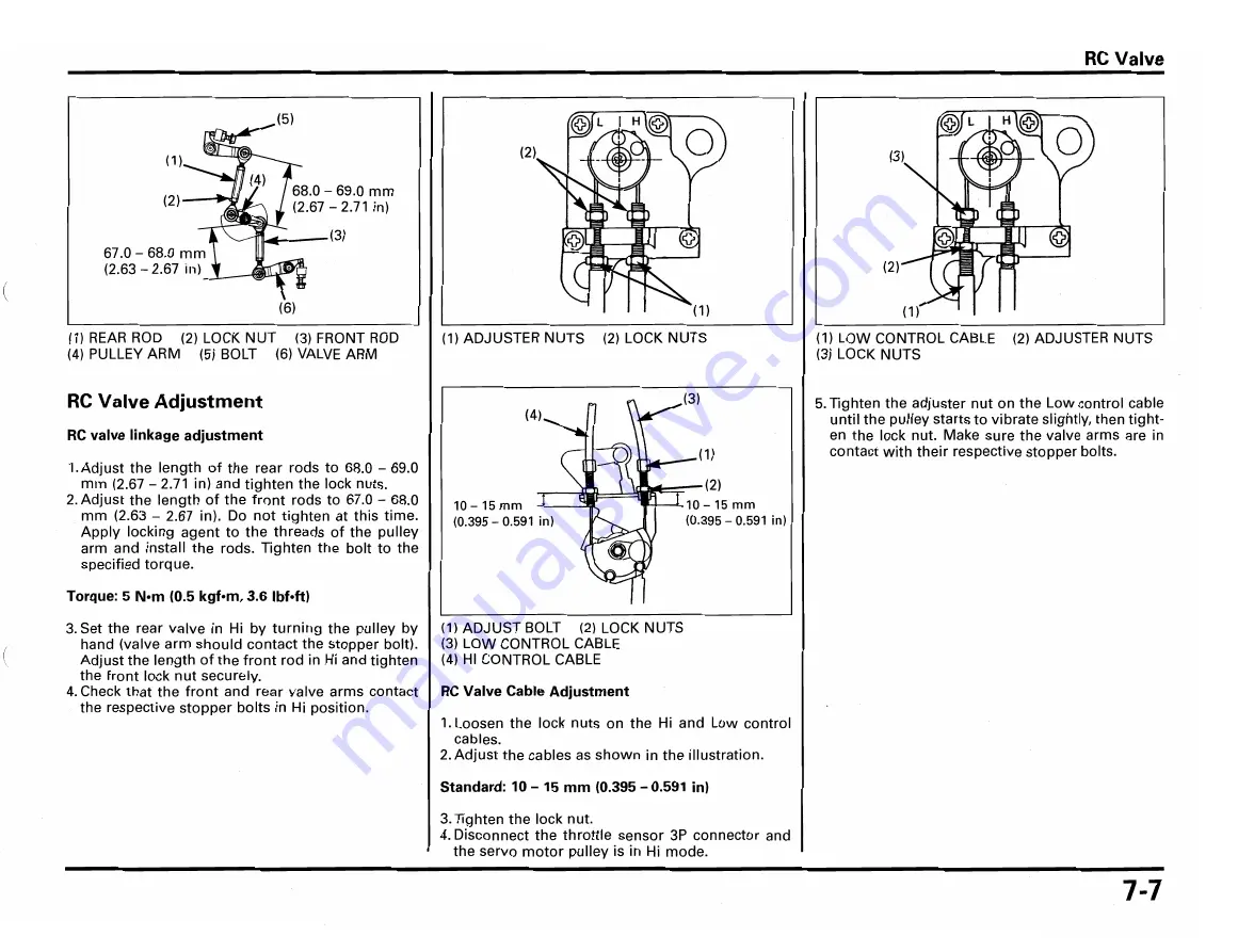 Honda RS250R 2002 Owner'S Manual & Parts List Download Page 81