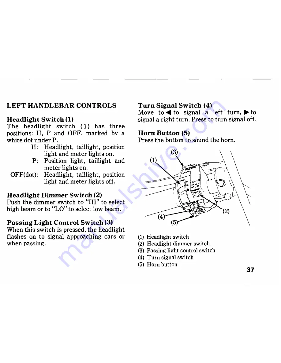 Honda RVF750R RC45 Owner'S Manual Download Page 45