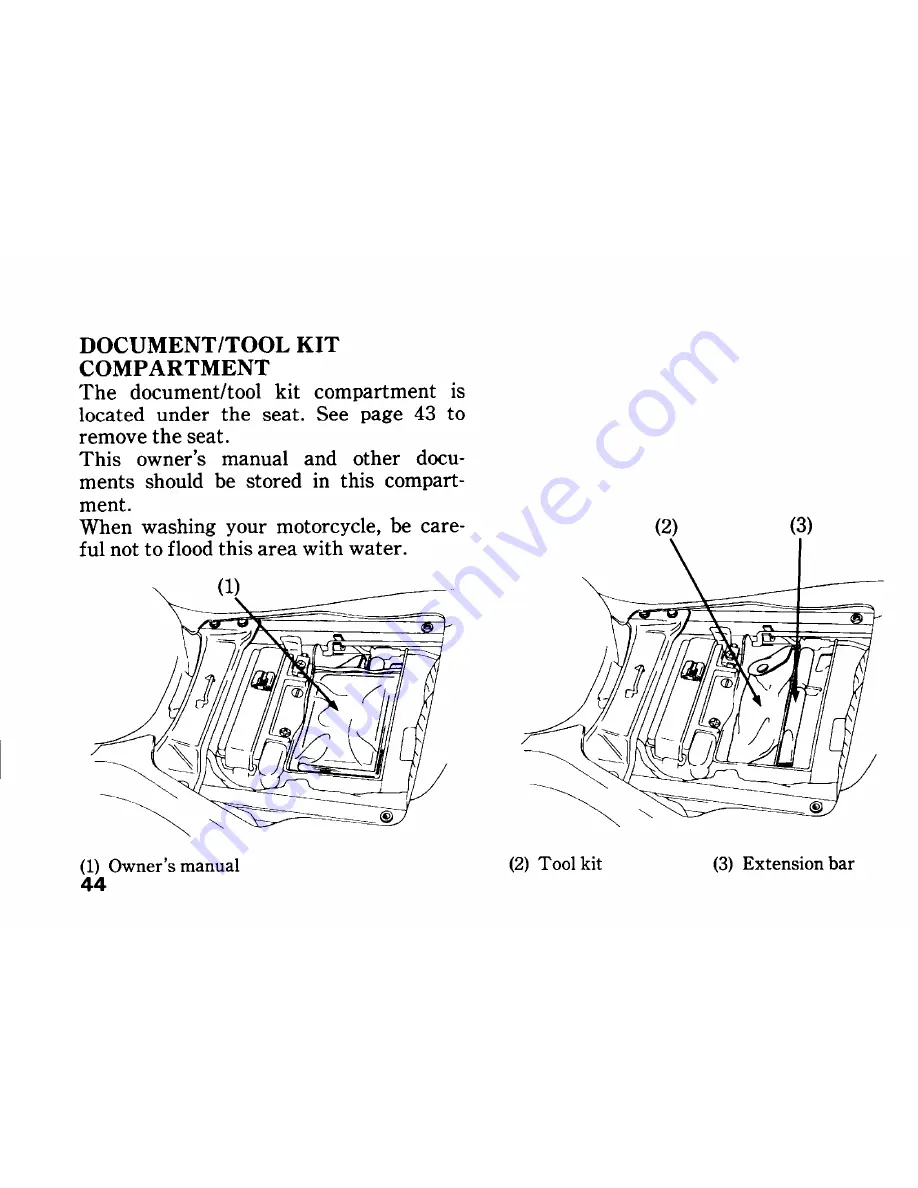 Honda RVF750R RC45 Owner'S Manual Download Page 52