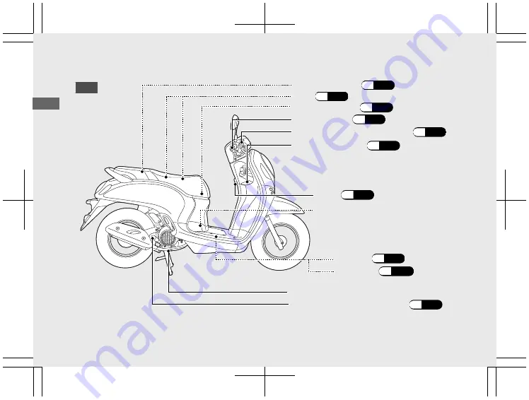 Honda SCOOPY Owner'S Manual Download Page 23