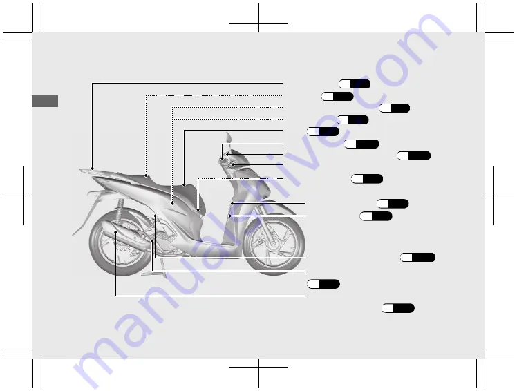 Honda SH125AD Owner'S Manual Download Page 23