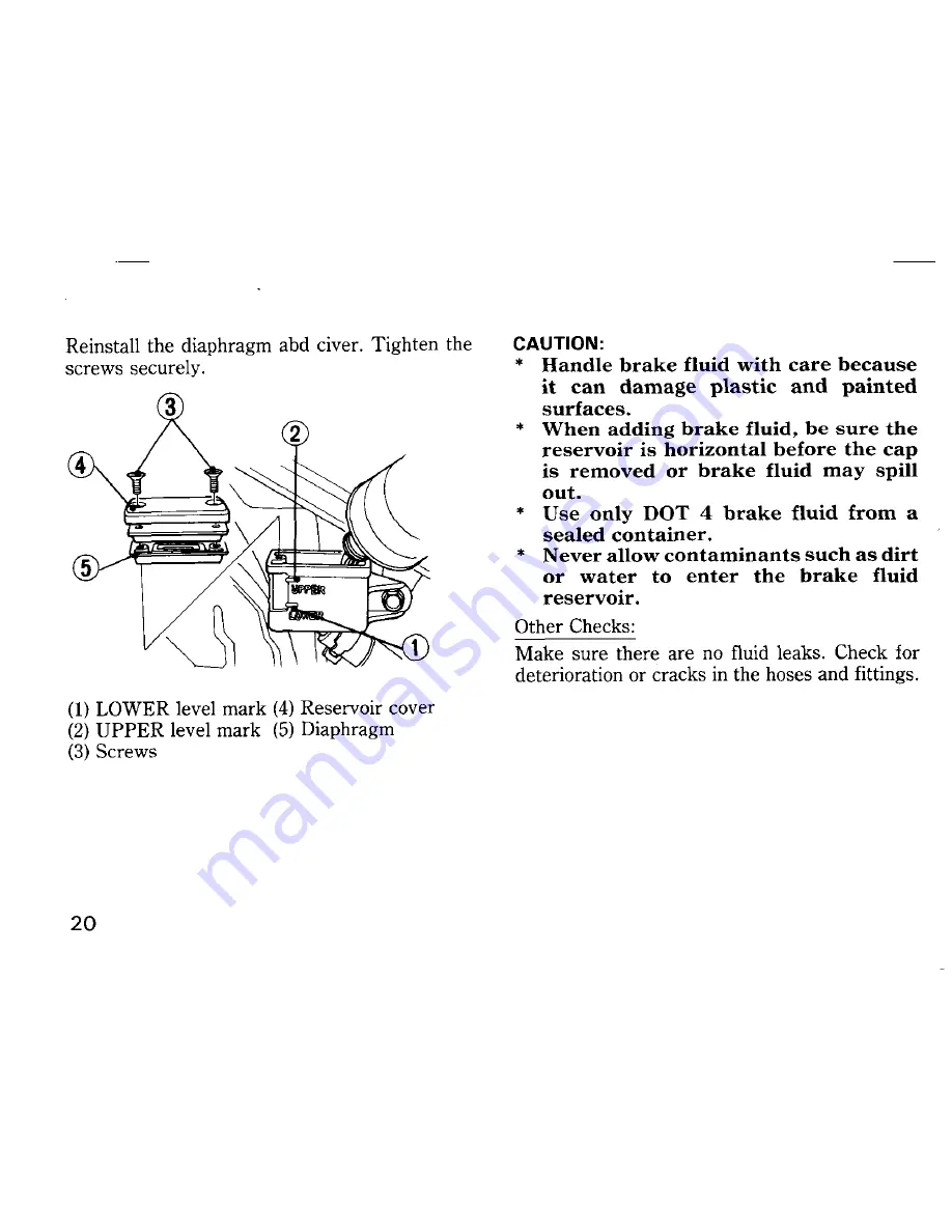 Honda SPADA VT250 Owner'S Manual Download Page 26