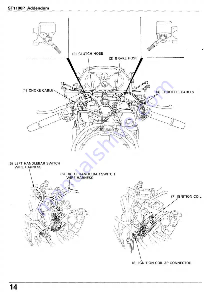 Honda ST1100P 2003 Service  Manual Addendum Download Page 16