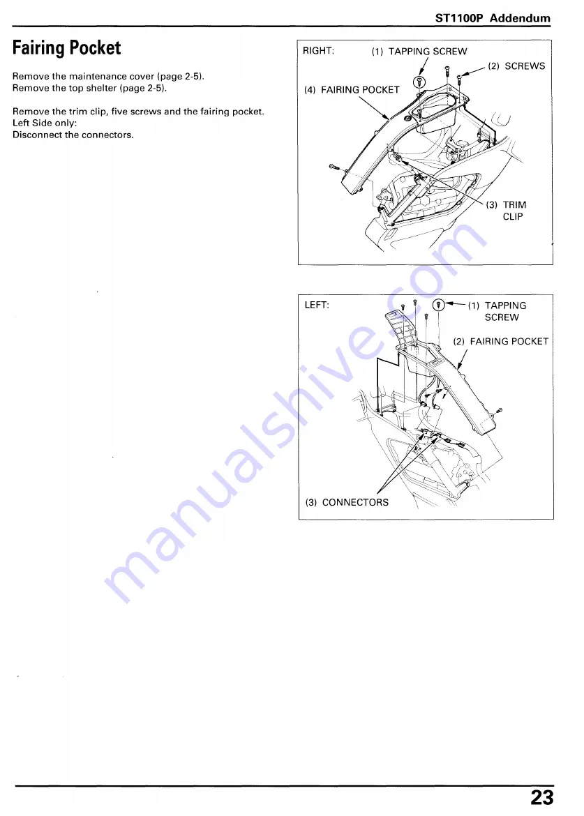 Honda ST1100P 2003 Скачать руководство пользователя страница 25