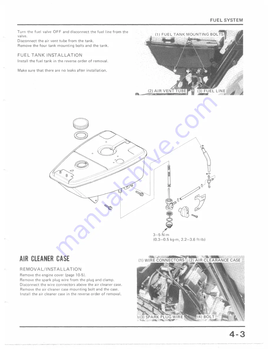 Honda TG50 Gyro Service Manual Download Page 33