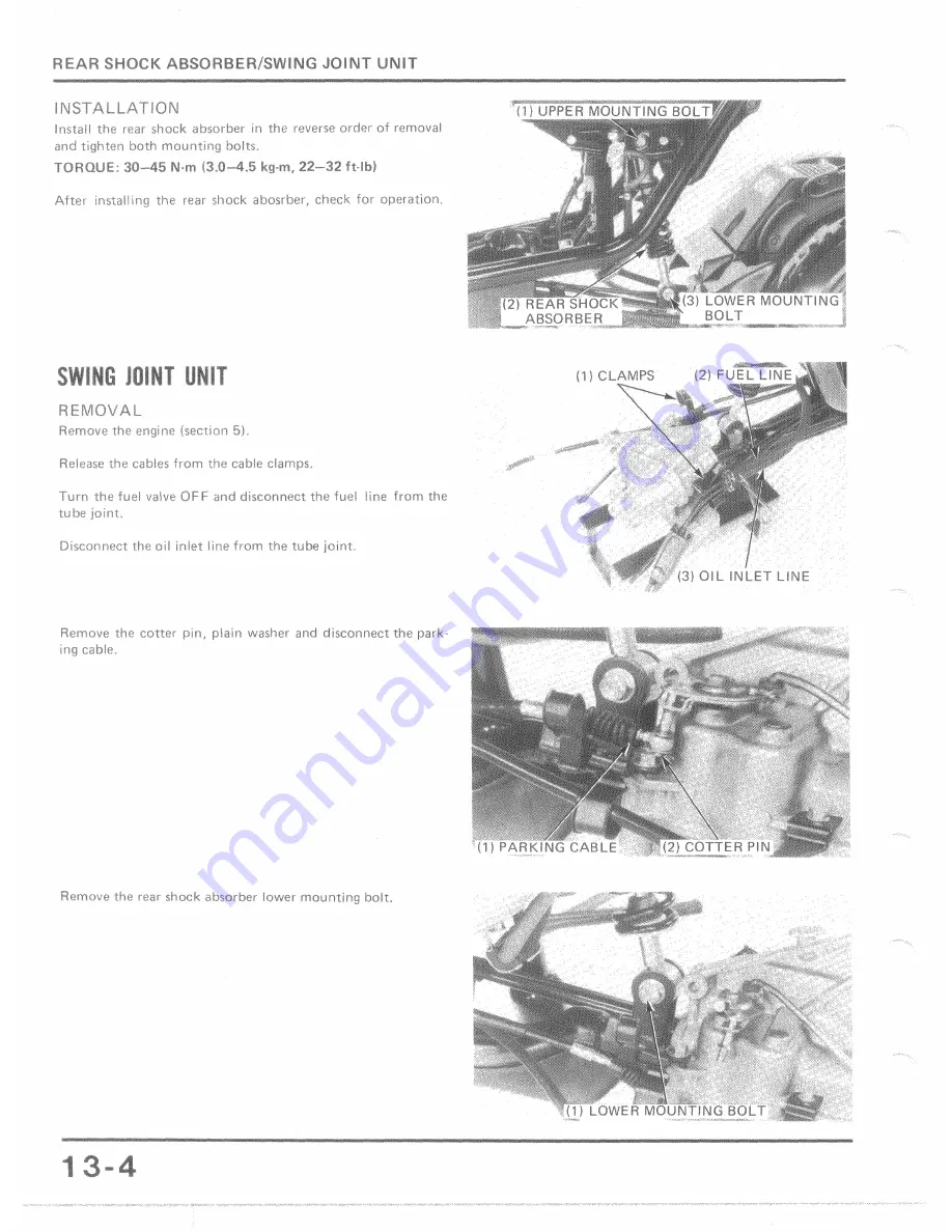 Honda TG50 Gyro Скачать руководство пользователя страница 121