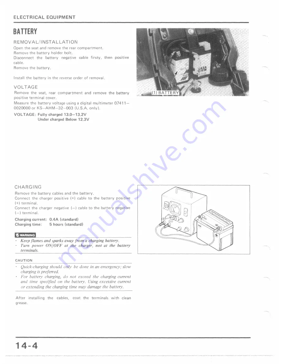 Honda TG50 Gyro Service Manual Download Page 131