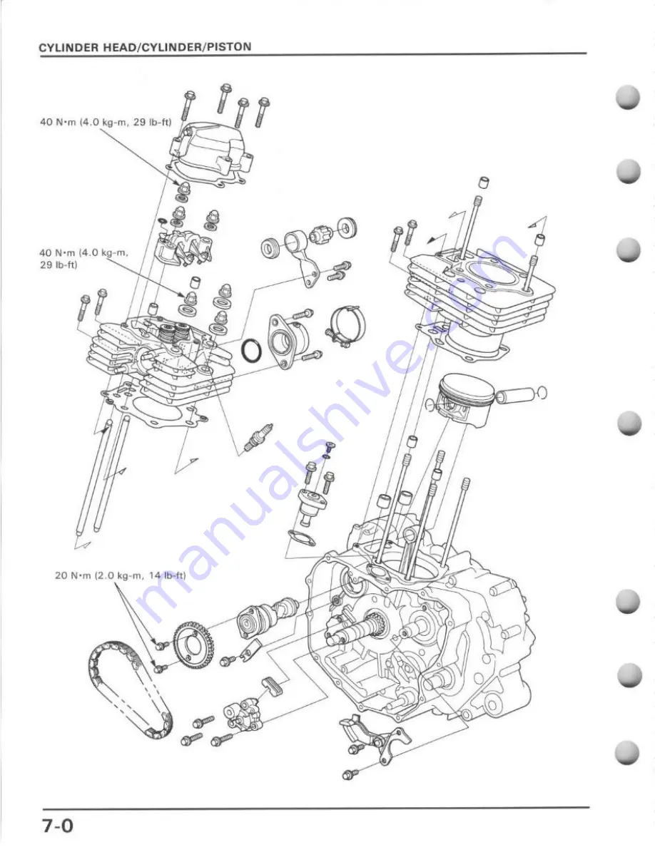 Honda TRX400FW Service Manual Download Page 110