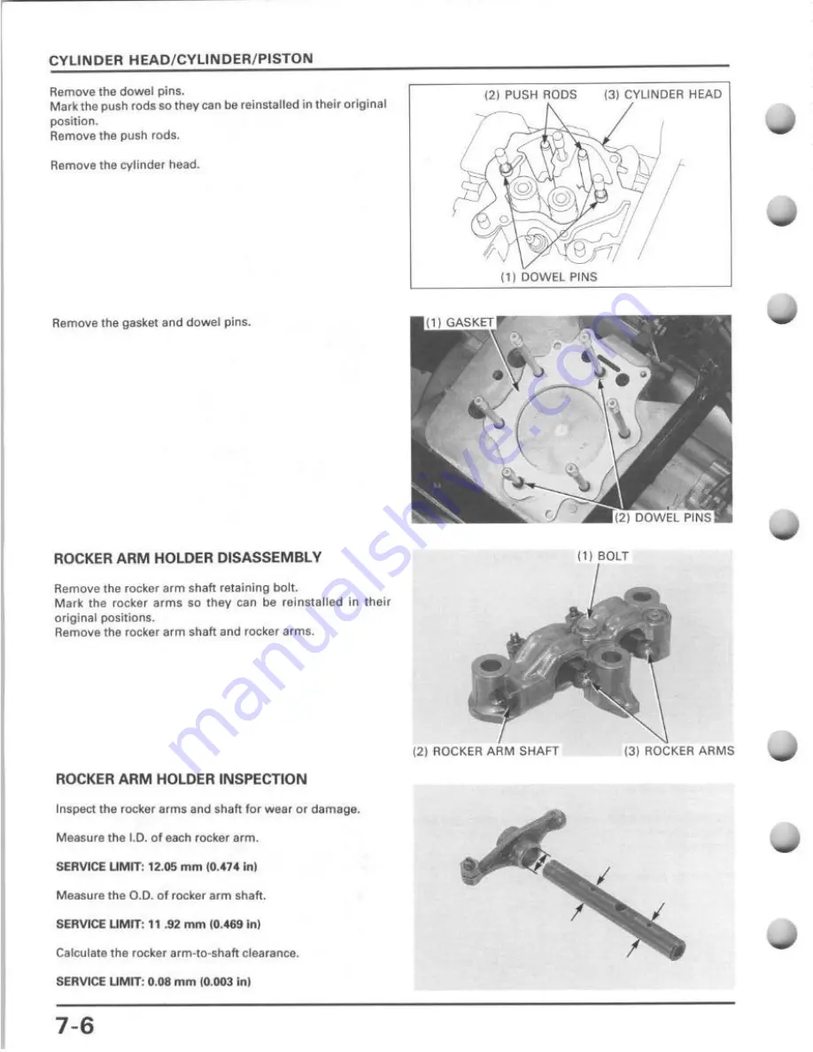 Honda TRX400FW Service Manual Download Page 116