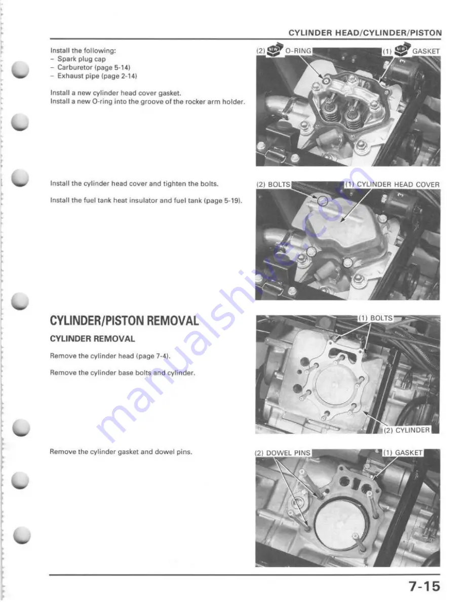 Honda TRX400FW Service Manual Download Page 125