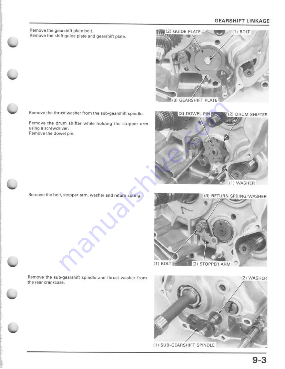 Honda TRX400FW Service Manual Download Page 161