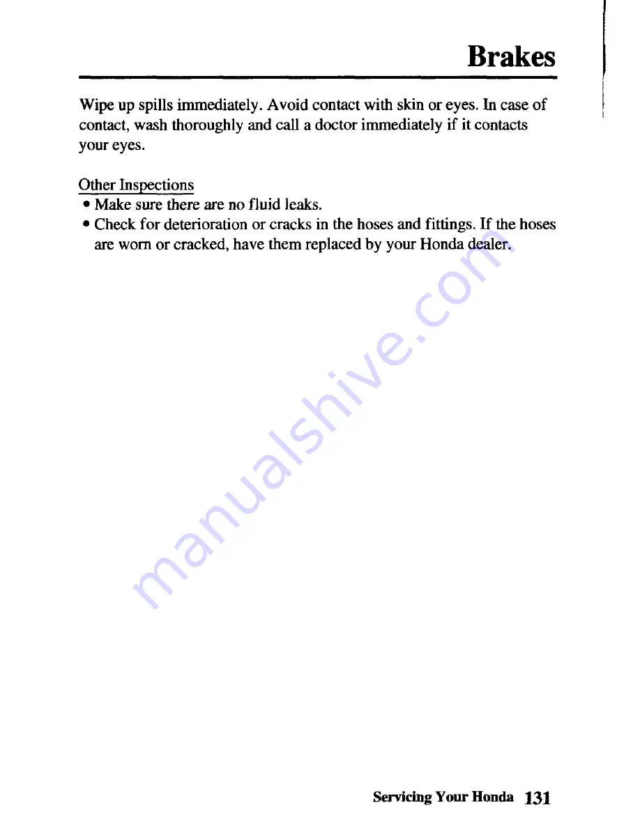 Honda TRX450FM FourTrax Foreman FM Owner'S Manual Download Page 138