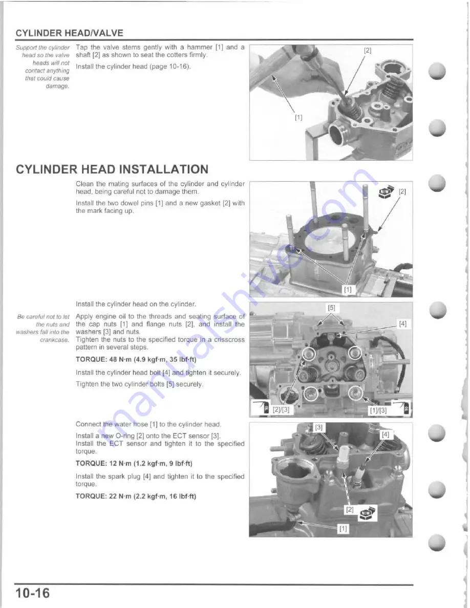 Honda TRX500FE FourTrax Foreman 4x4 ES Service Manual Download Page 218