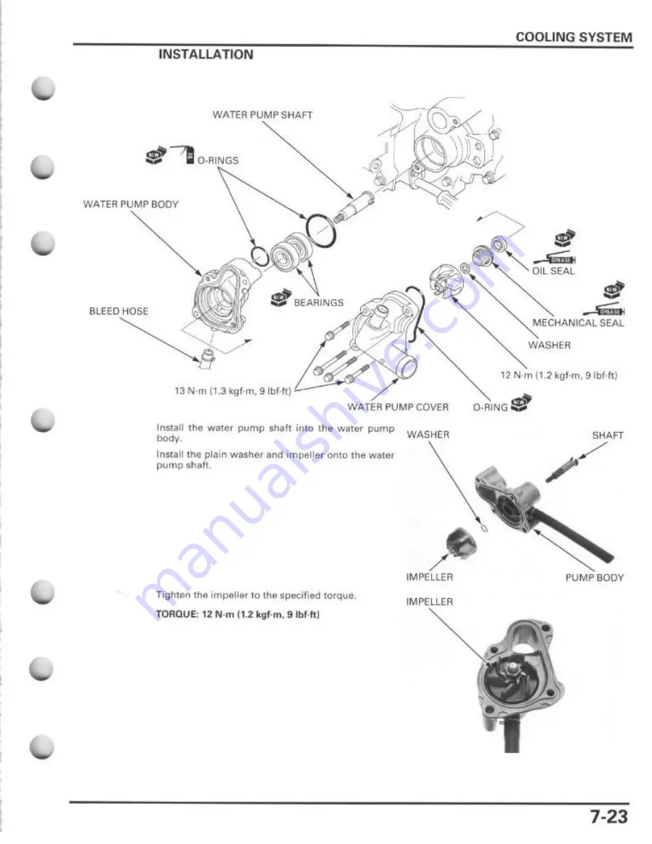 Honda TRX700XX SPORTRAX 700XX Service Manual Download Page 193