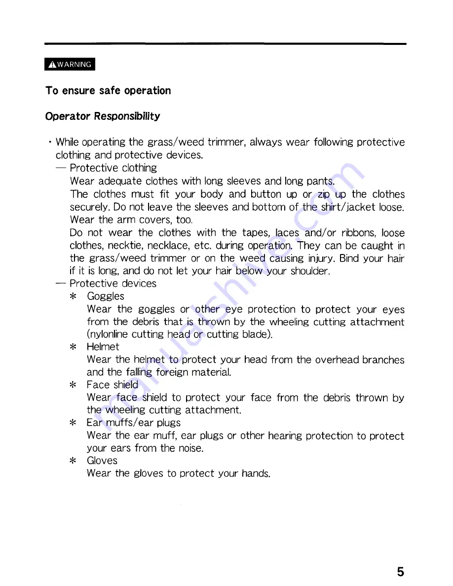 Honda UMK425 Owner'S Manual Download Page 6